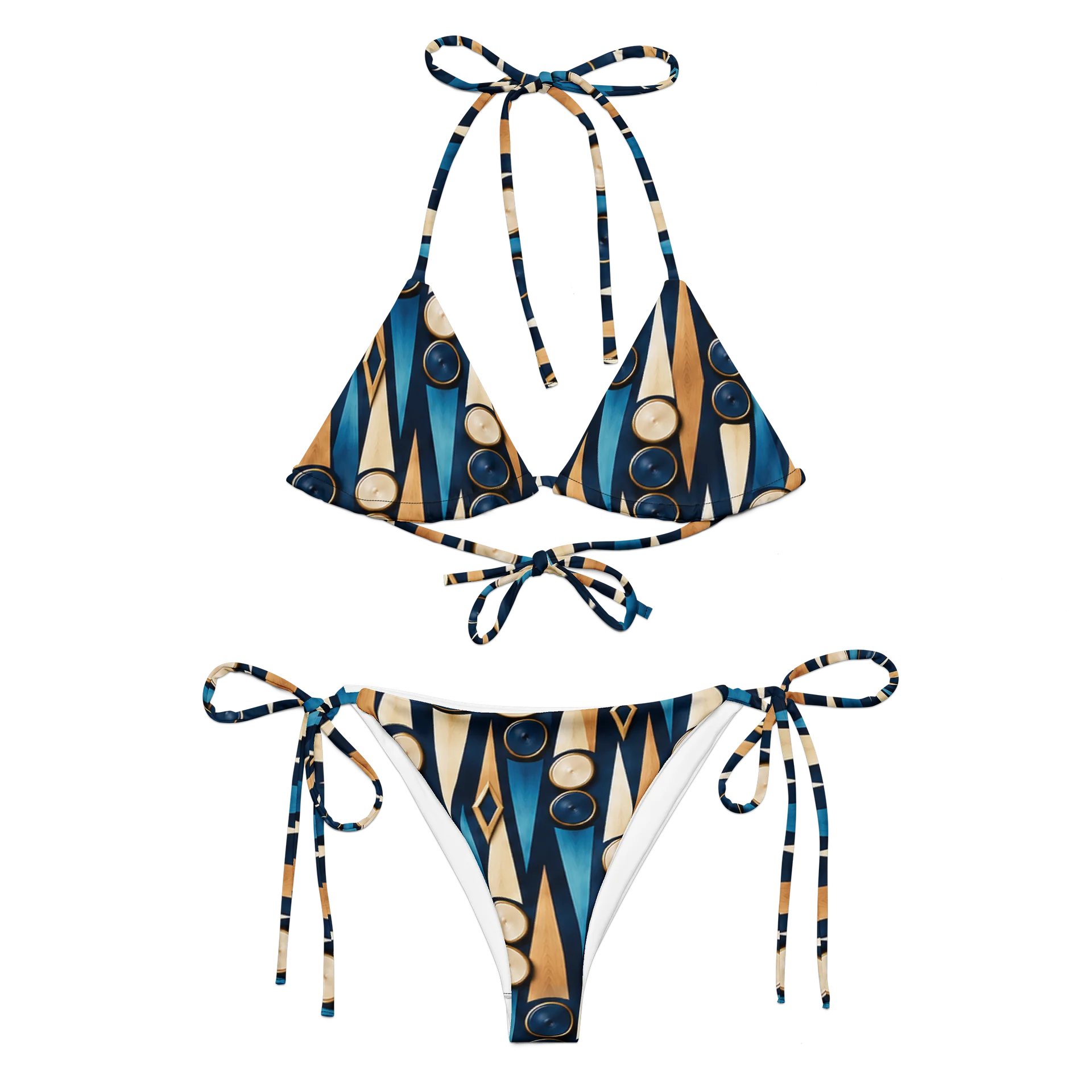 Backgammon Blue Bikini product image (2)