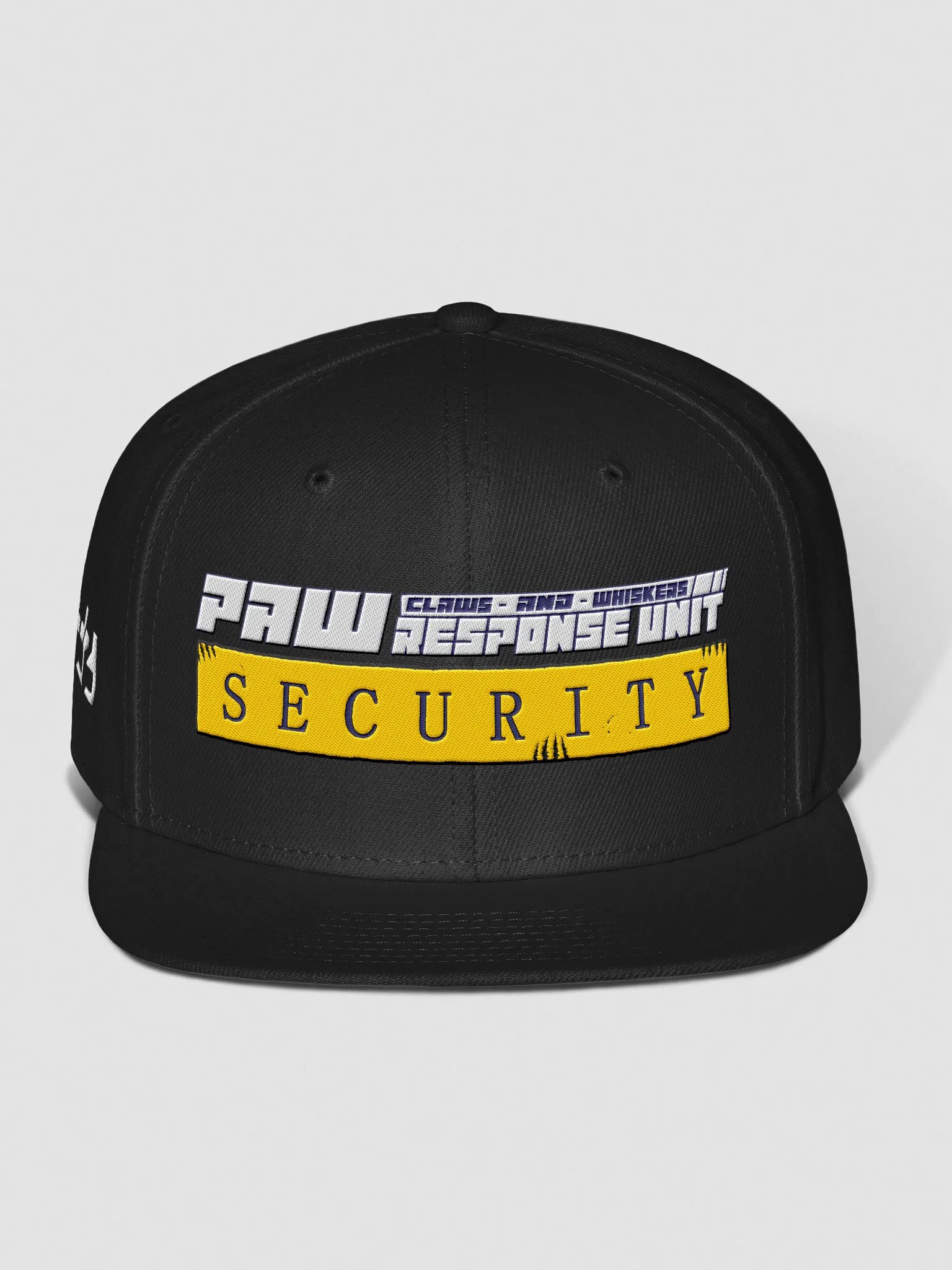 Paws Claws and Whiskers Security Response Unit - Embroided Snapback Cap product image (1)