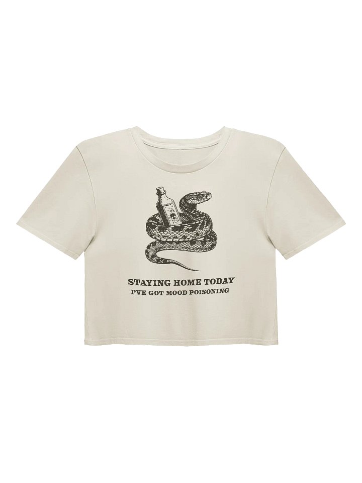 Mood Poisoning Ladies Crop Tee product image (6)