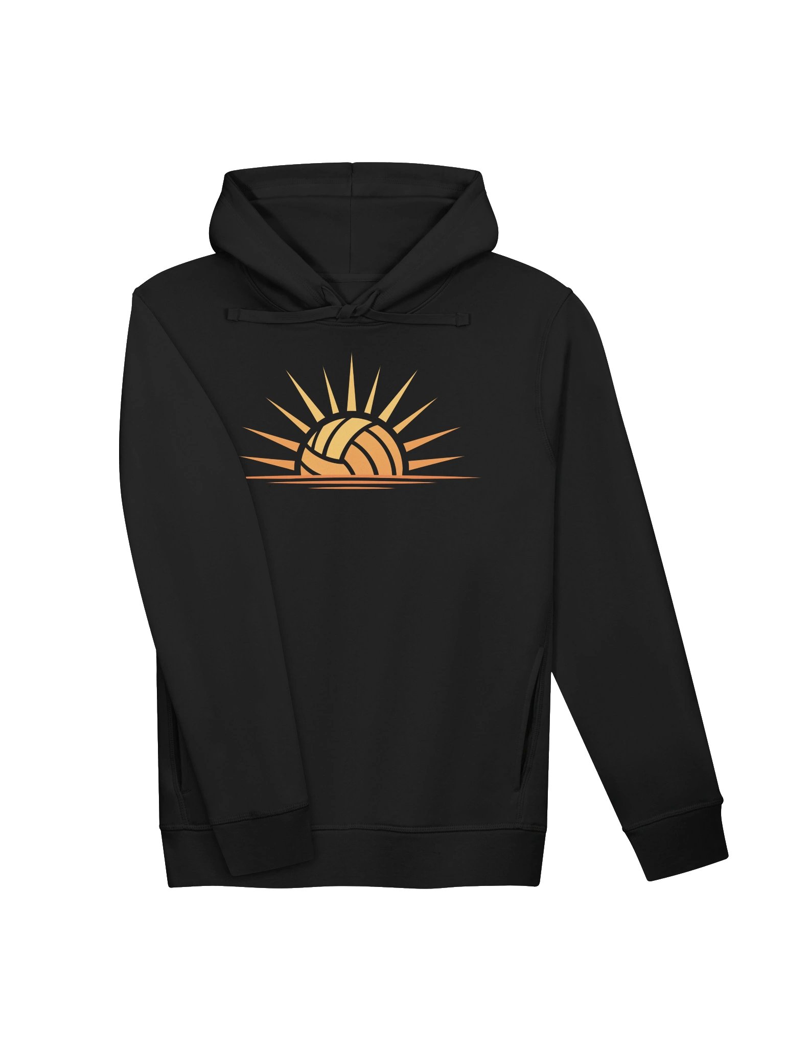 The Volleyball Sunrise Side Pocket Hoodie product image (5)