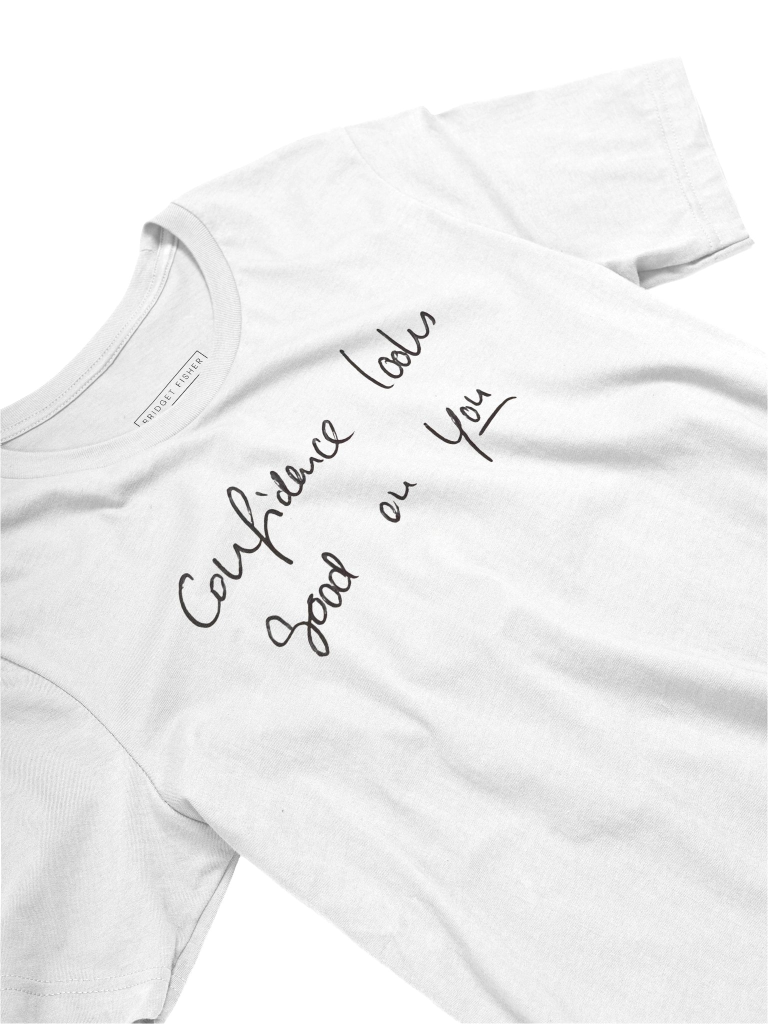 White Women's Cotton T-Shirt Front Print product image (2)