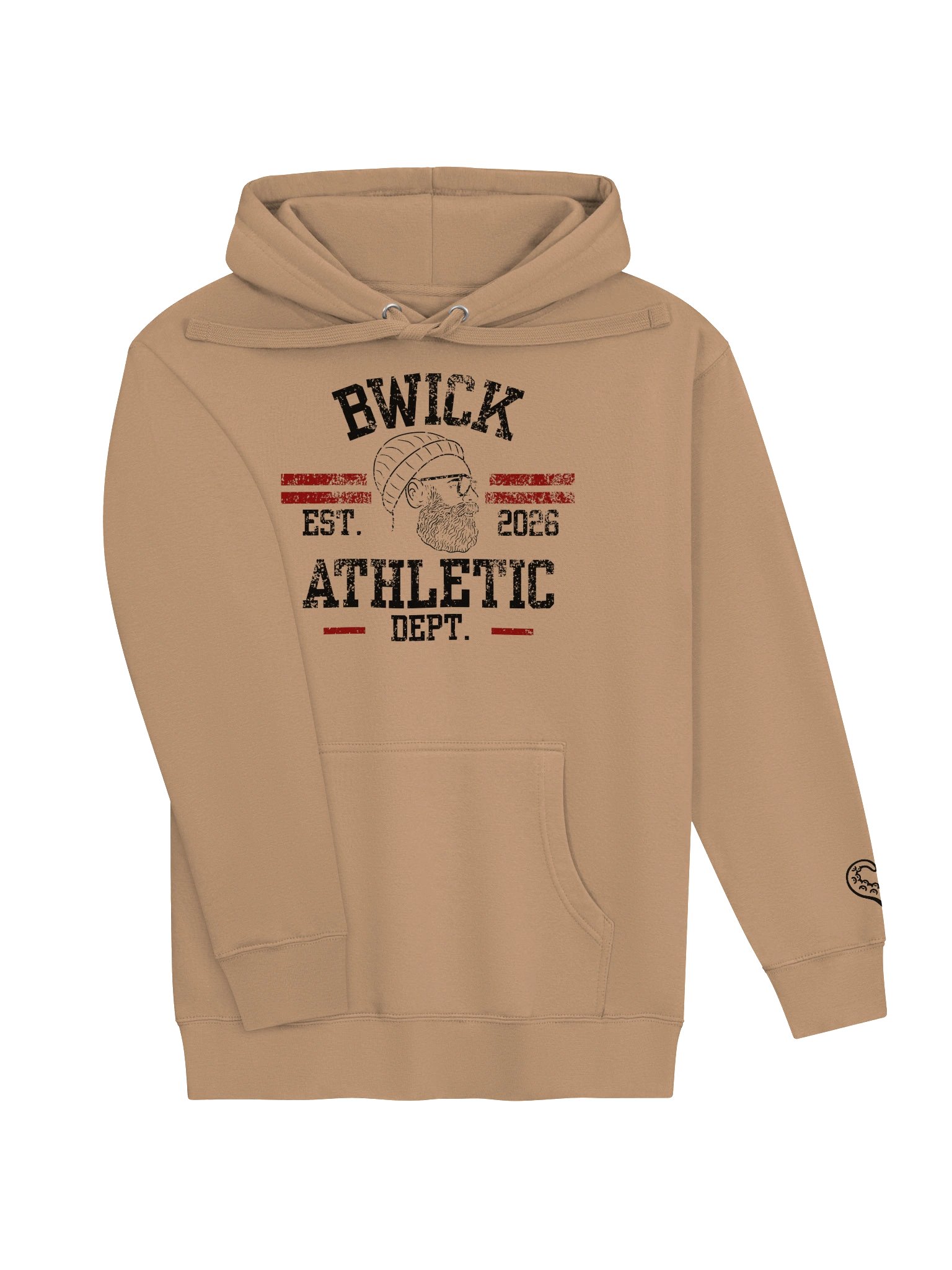 bwick athletic dept. hoodie (black) product image (21)