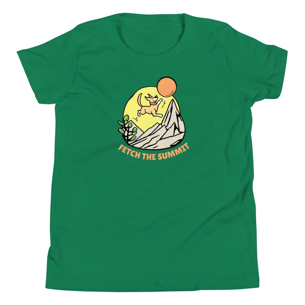 Fetch The Summit - Youth Climbing T-Shirt product image (28)