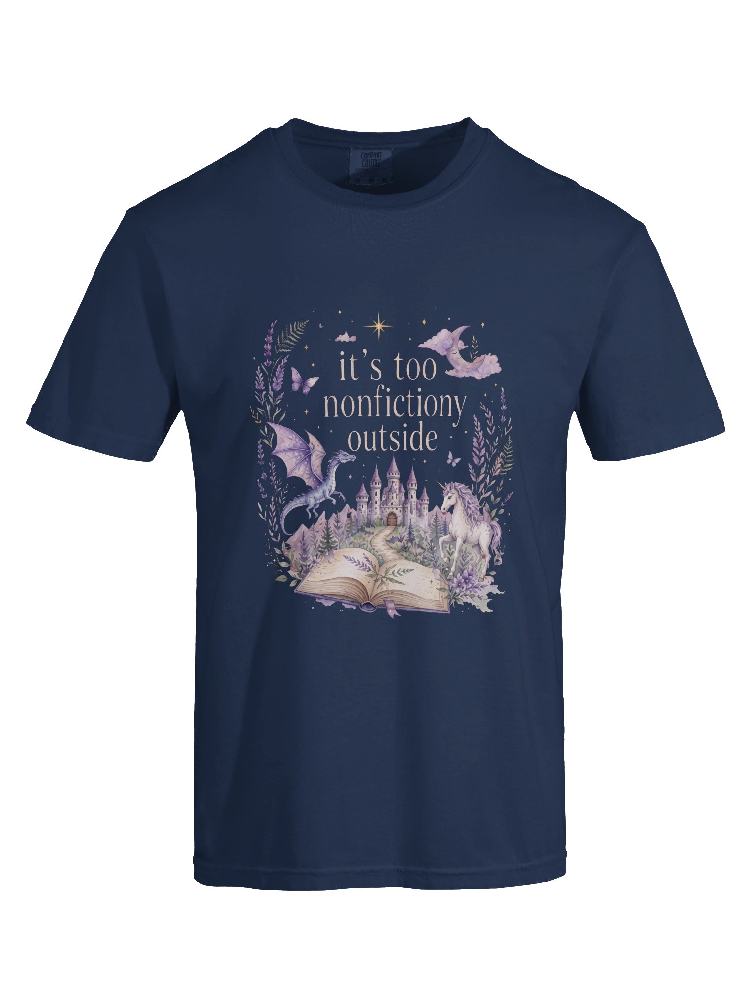 It’s Too Nonfictiony Outside Unisex T-Shirt product image (9)