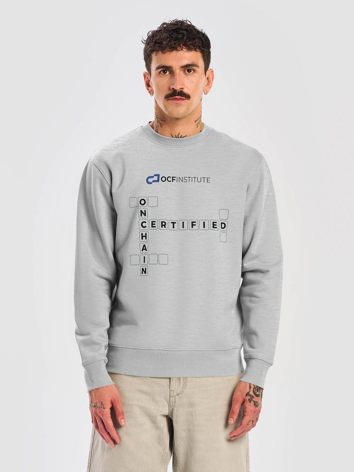 Onchain Certified Sweatshirt product image (1)
