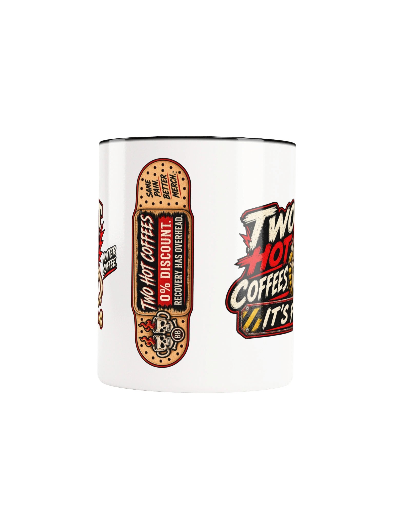 TWO HOT COFFEES™ — IT’S FINE™ — CERAMIC MUG product image (5)