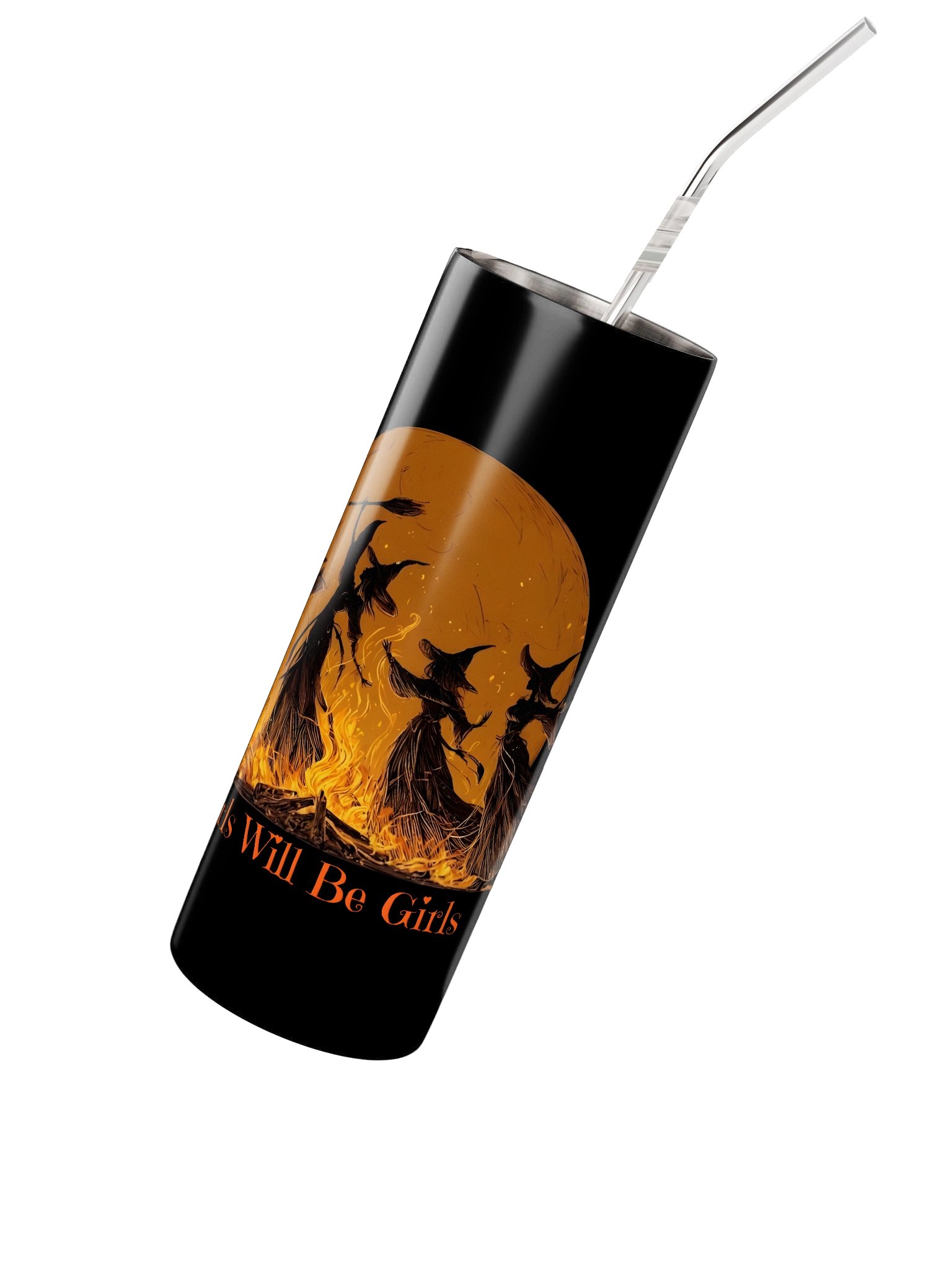 Moonlit Witches Tumbler — "Girls Will Be Girls" product image (2)