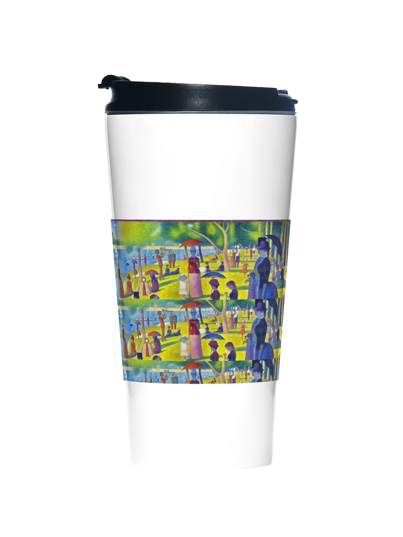 A Sunday Afternoon on the Island of La Grande Jatte — Travel Mug product image (1)