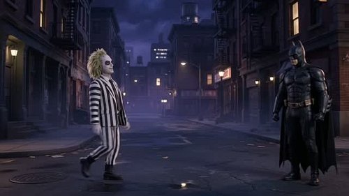 Thanks  @epicgames & @fortnite for dropping the Beetlejuice skin AND the Batman alt skin! @michaelkeatondouglas is officially...