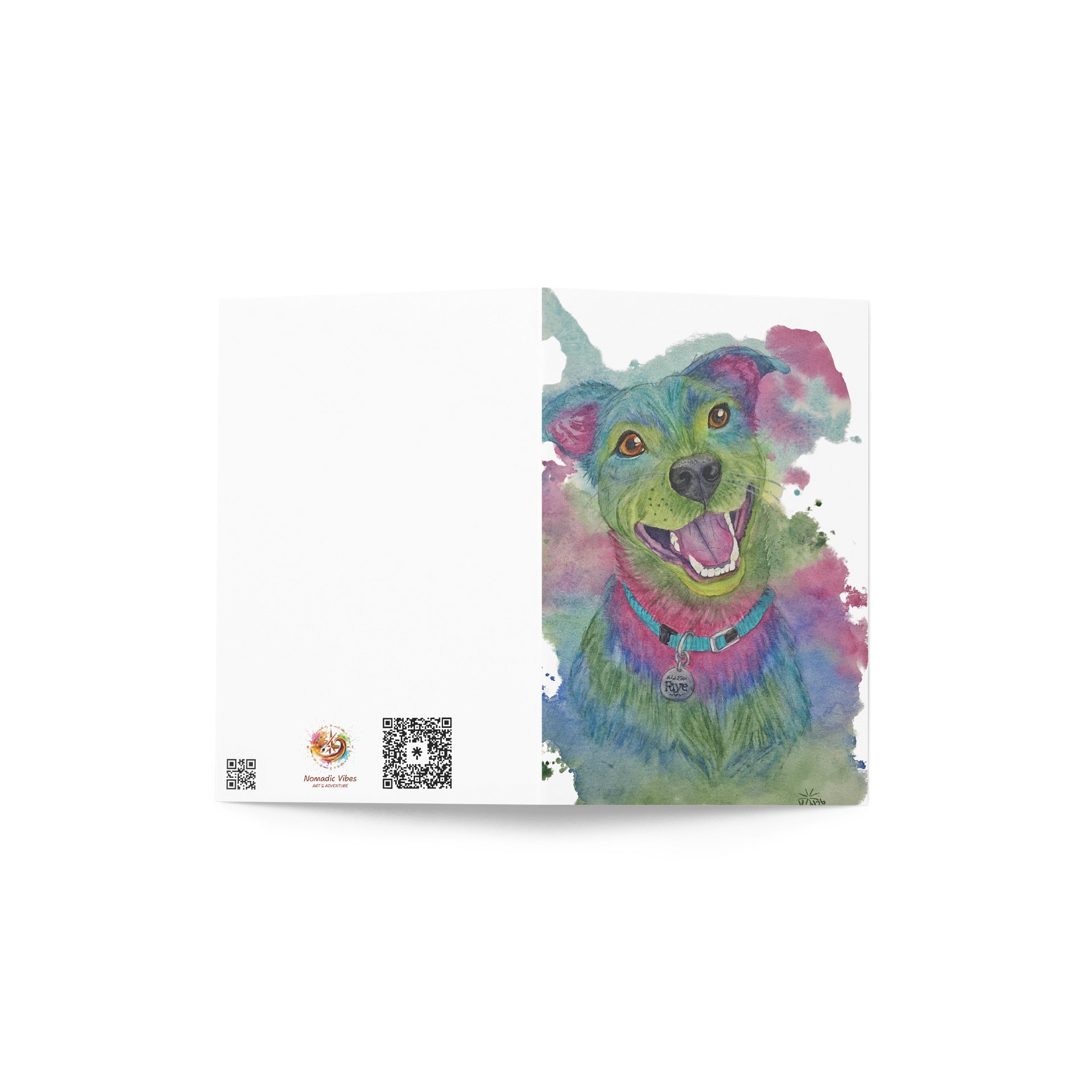 Vibrant Faye - Greeting Card product image (4)