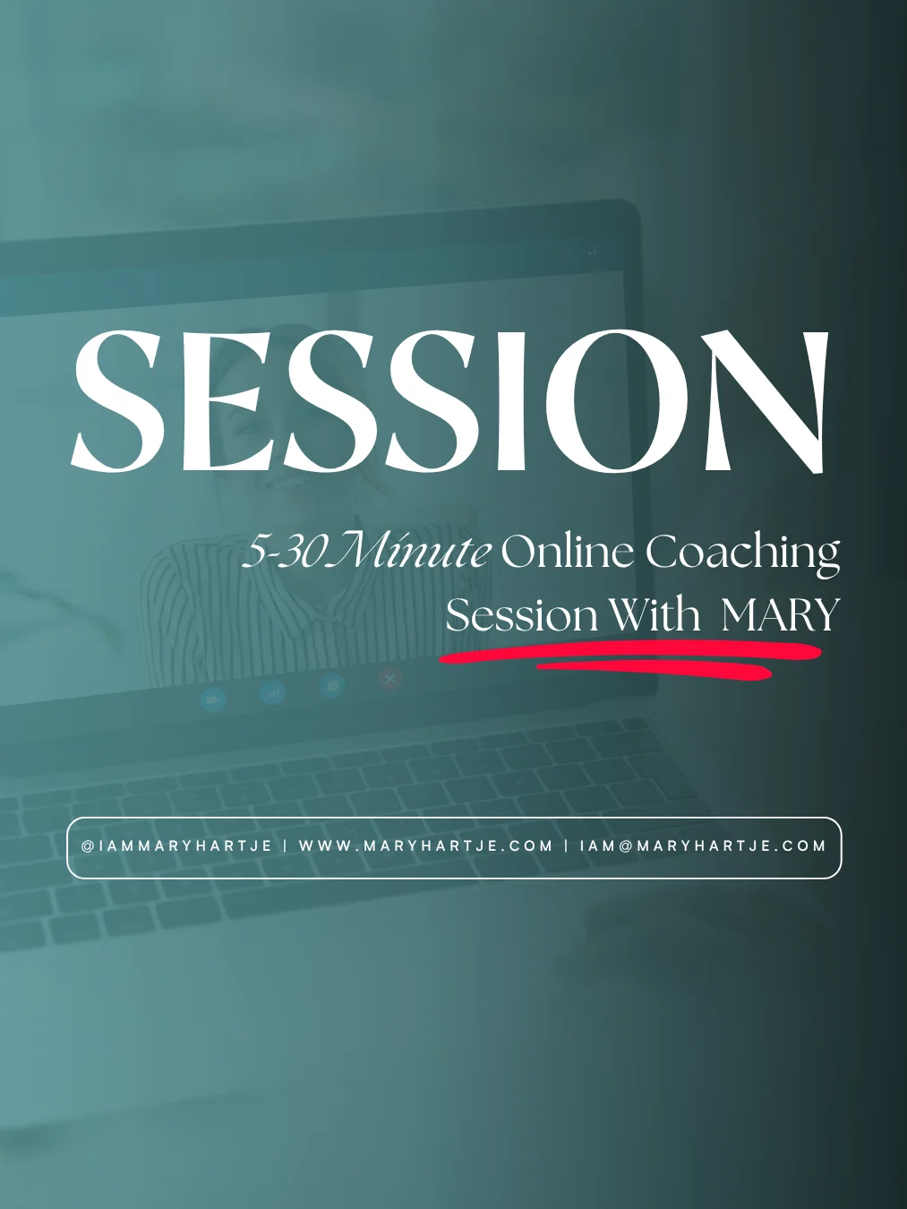 Package 5-30 Min Online SP Coaching Session With Mary product image (1)