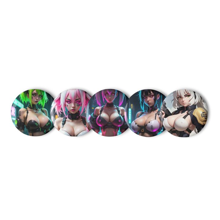 Radiant Collection: Set of Pin Buttons product image (3)