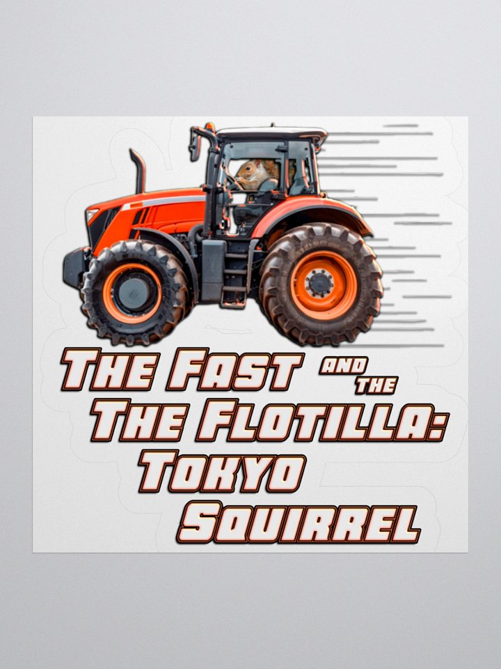 Tokyo Squirrel - Sticker product image (3)