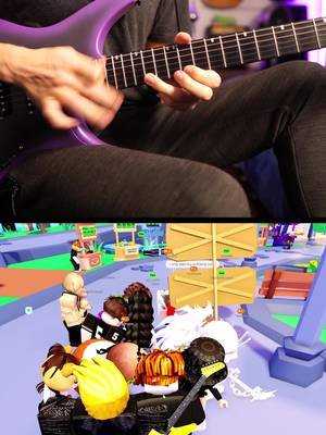 #shredding on the @enyamusicglobal #inspire #guitar 🎸 Link in bio (For Enya's Inspire Guitar) #ad #enyamusic #enyaguitar #electricguitar #enyainspire #roblox #plsdonate #guitartok