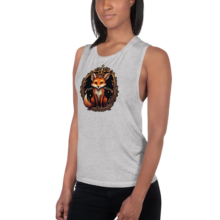 Vixen Wives Club Royal Vixen flowy muscle tank top. product image (14)