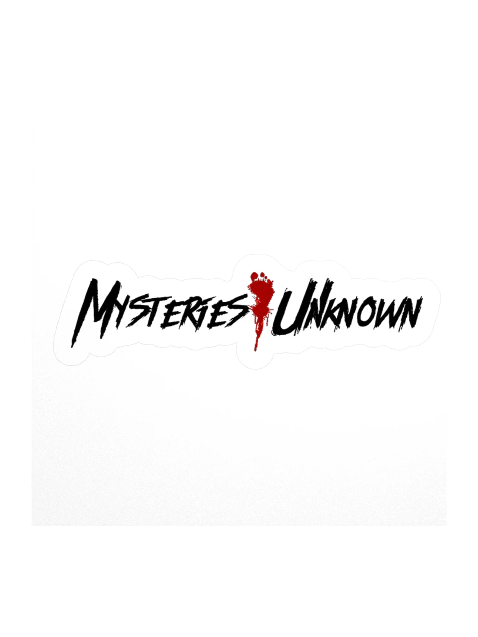Mysteries Unknown Official Logo Sticker product image (3)