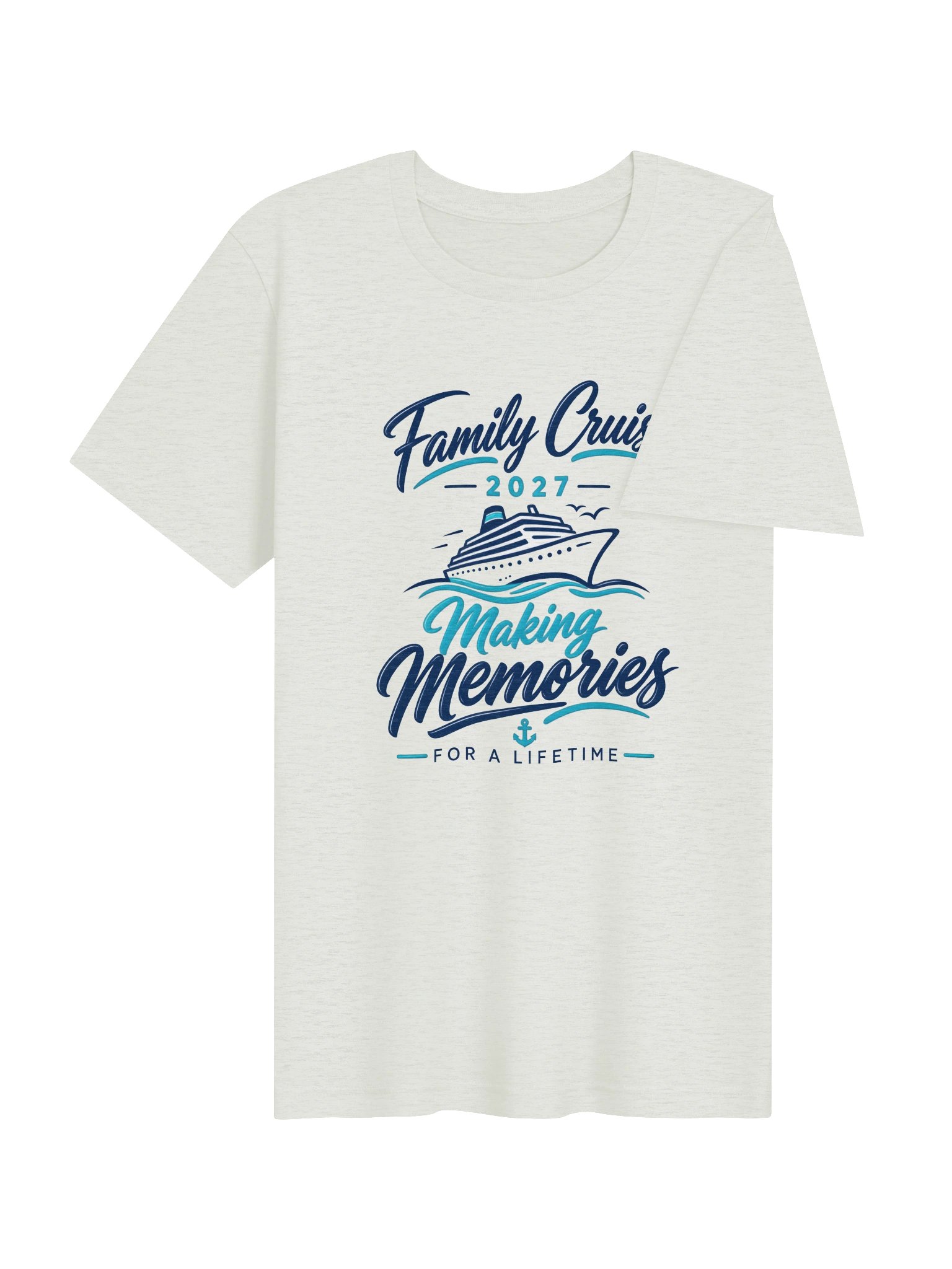 Family Cruise 2027 T-Shirt | Making Memories Family Vacation Tee product image (4)