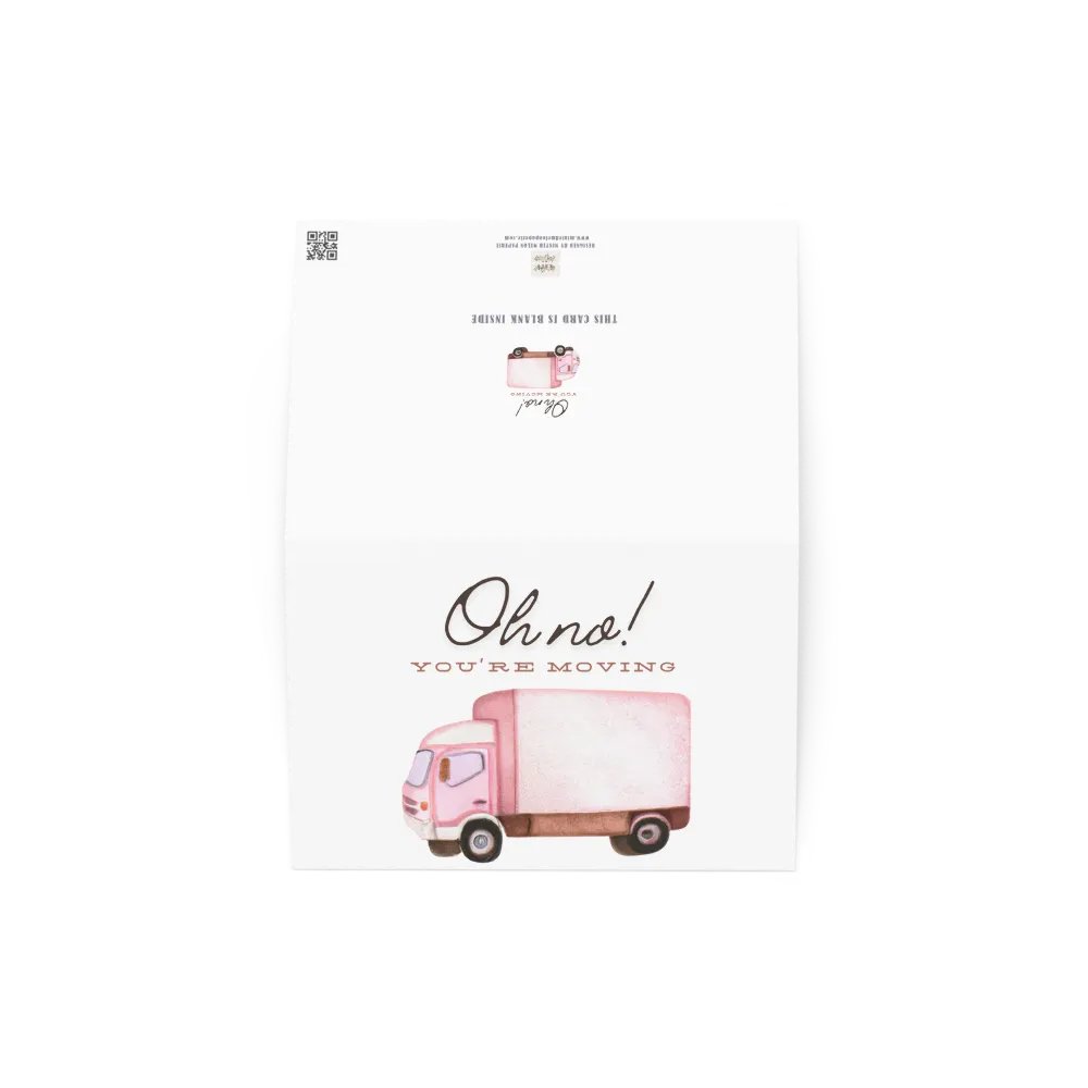 Oh no! You're Moving Card product image (5)