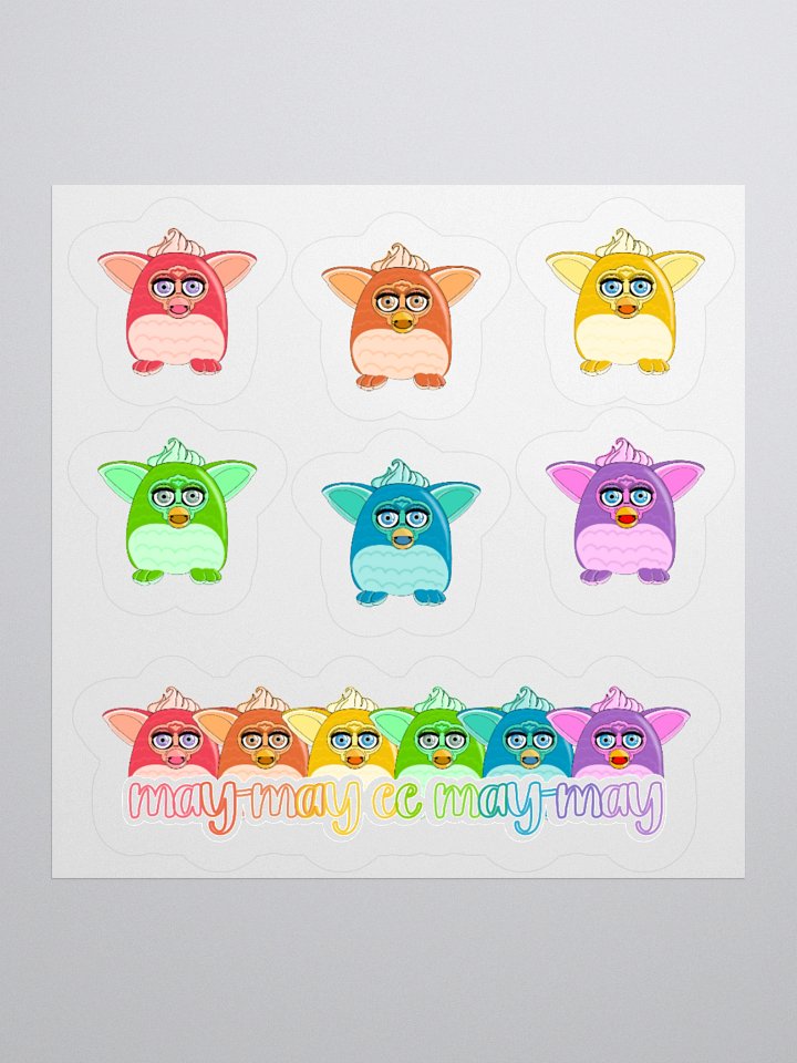 Furbish PRIDE 2025 - Furbish Love is Love Sticker Sheet product image (2)