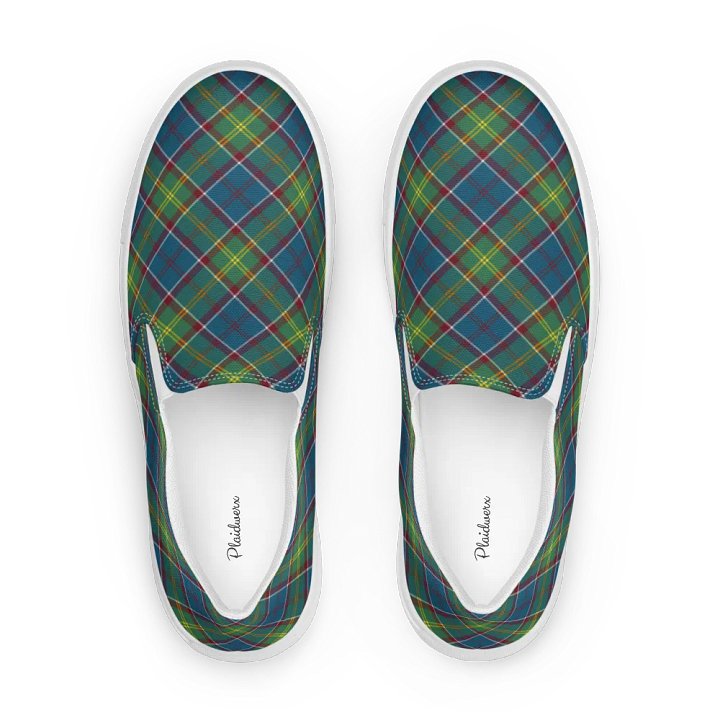 Ayrshire Tartan Men's Slip-On Shoes product image (1)