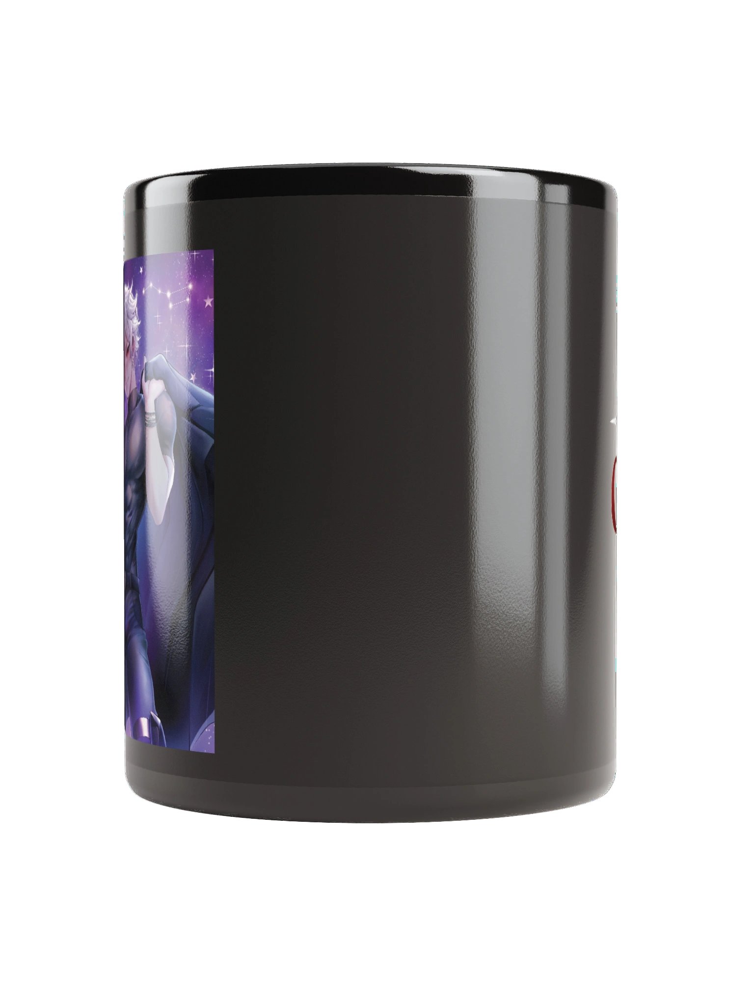 Celestial Zen Vtuber Black Glossy Mug product image (9)