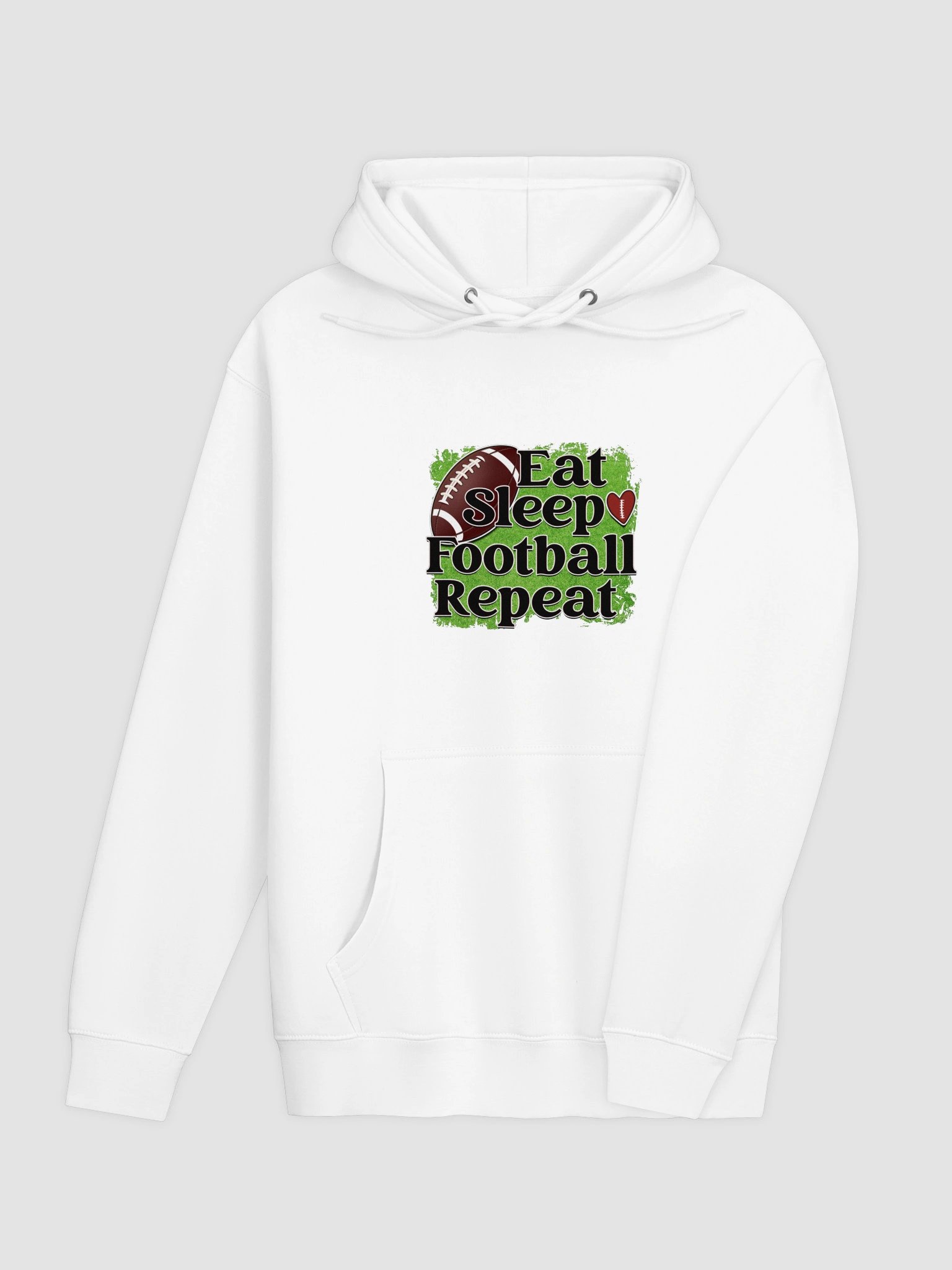 Eat Sleep Football Repeat Hoodie product image (4)