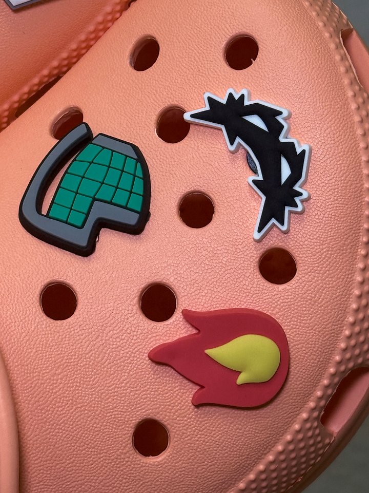 Bakugo Croc Charm Set product image (2)