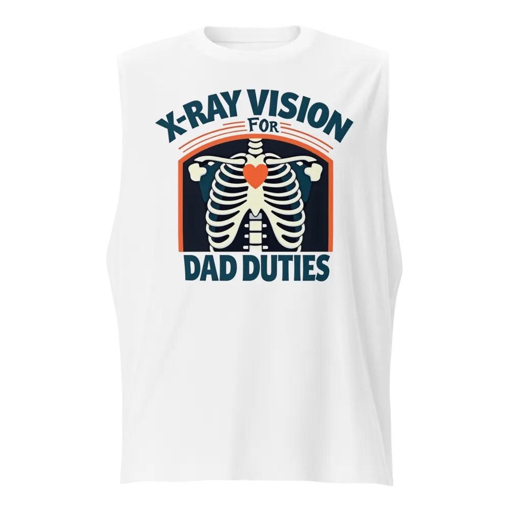 Dad Duties X-Ray Vision Muscle Tank product image (5)