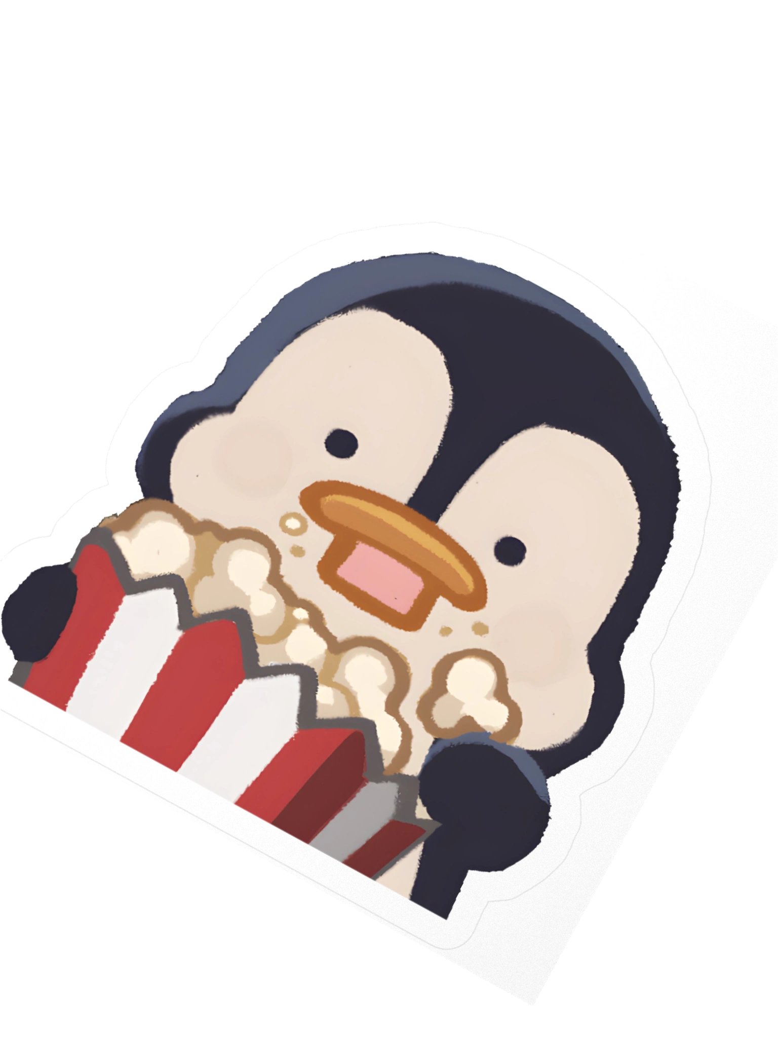 Popcorn Penguin Sticker product image (2)