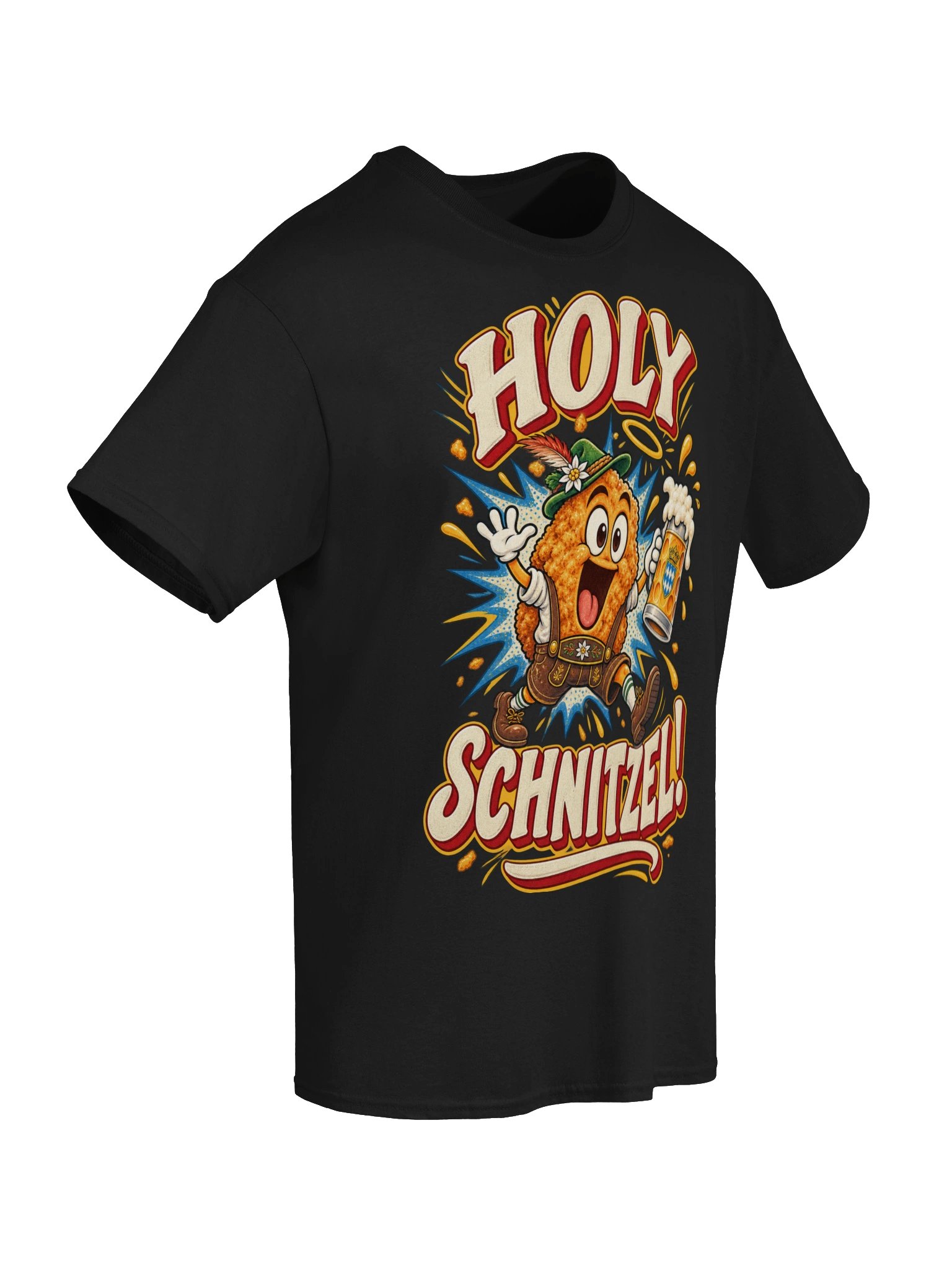 Holy Schnitzel Funny Oktoberfest German Beer Vintage Tee product image (61)
