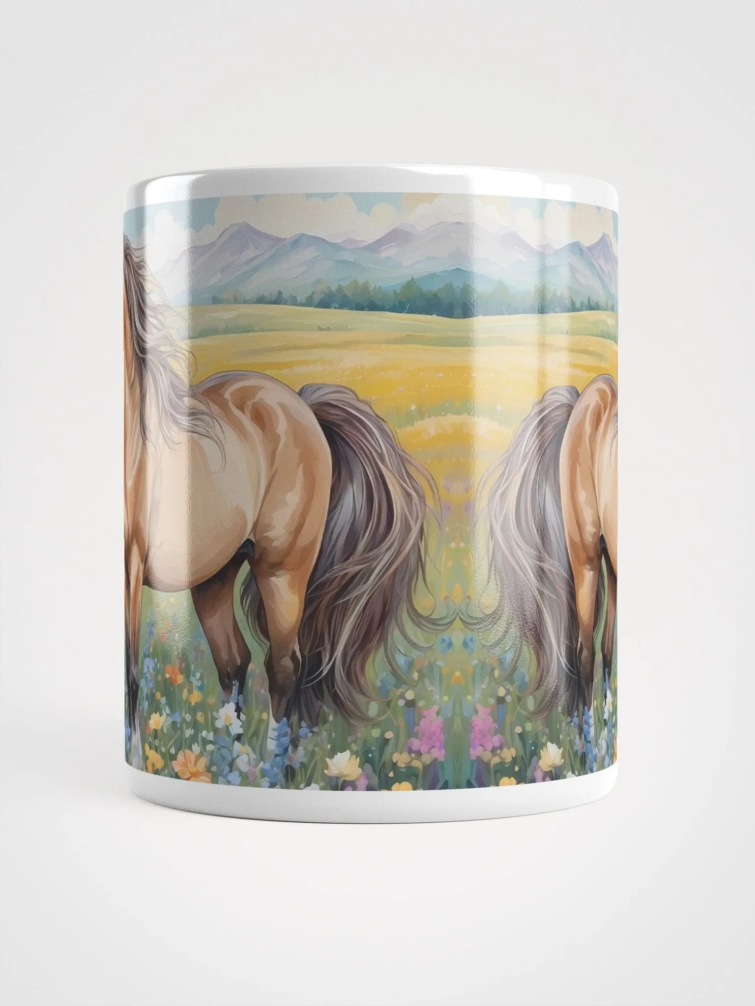 Graceful Bloom Mare Horse Mug product image (14)
