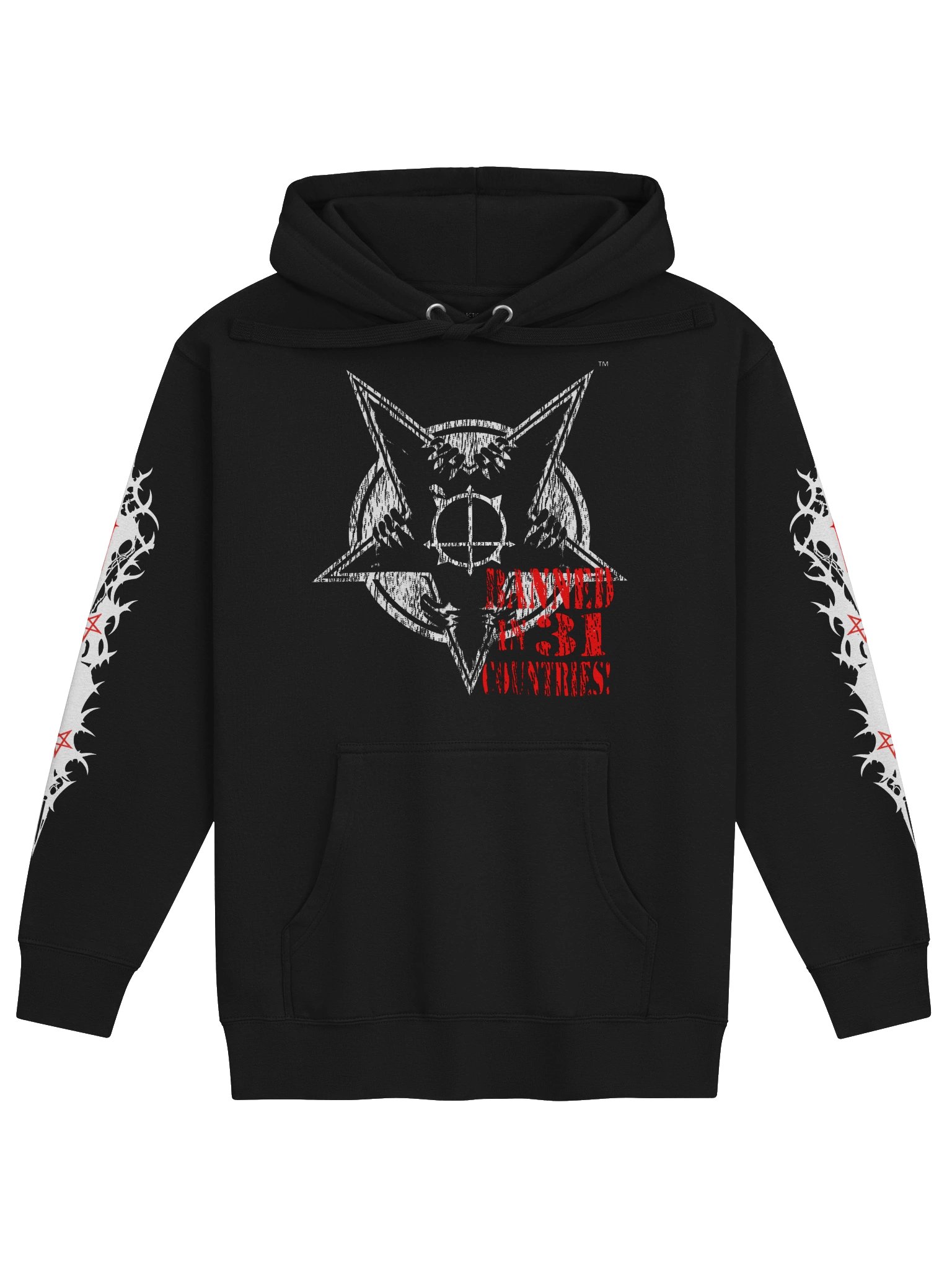 GC-7780 - BANNED IN 31 COUNTRIES HOODIE product image (1)