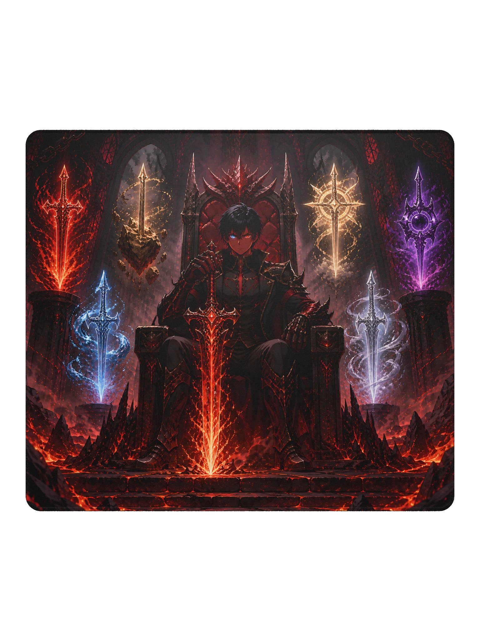 Dark Elemental King Gaming Mouse Pad product image (2)