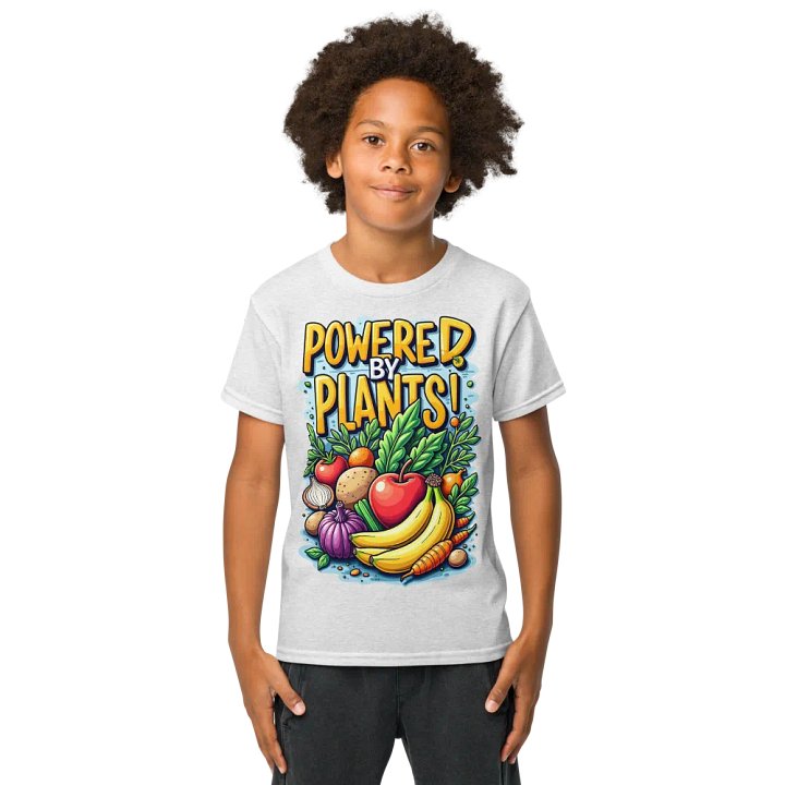 Plant-Powered Youth Tee product image (9)