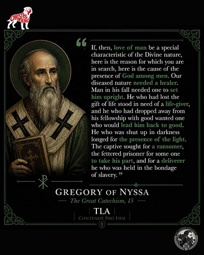 Mans need of a healer #christian #patristics #stgregoryofnyssa