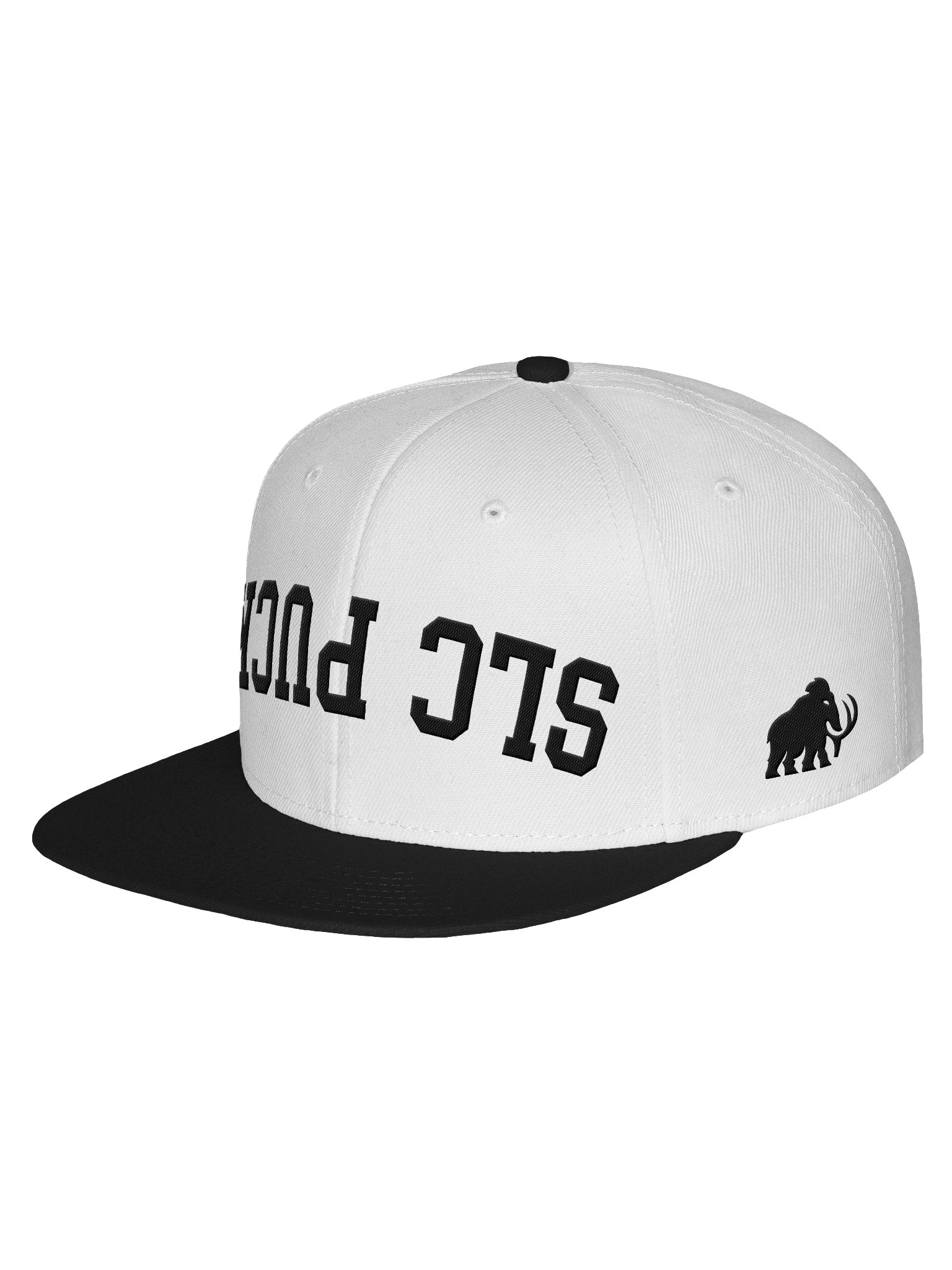 SLC Puck “Upside Down” Hat - White/Black product image (2)