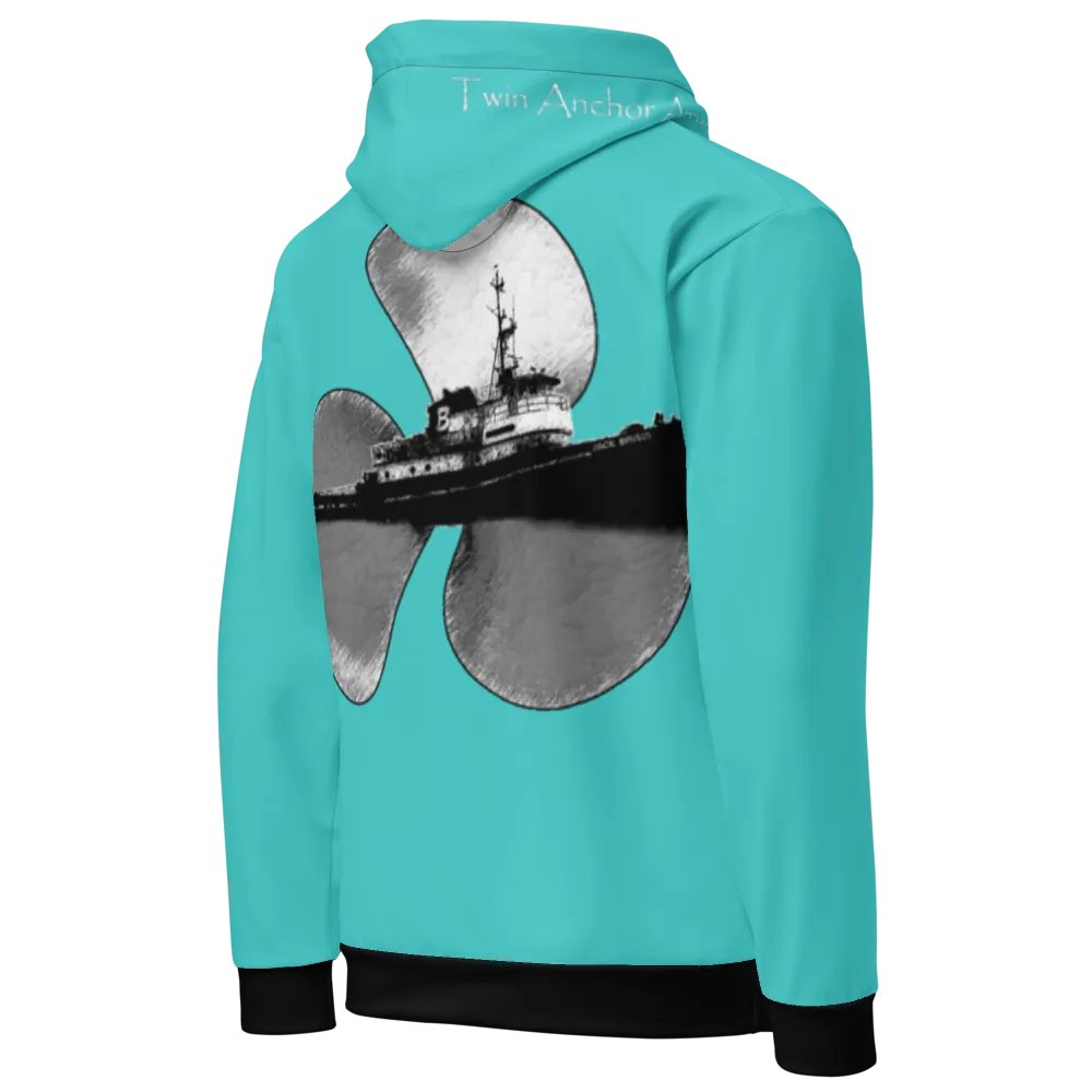 3 Prop & Tug Jack Brusco (Turquoise) – Performance Marine Wear | Twin Anchor Apparel North Current Line product image (8)