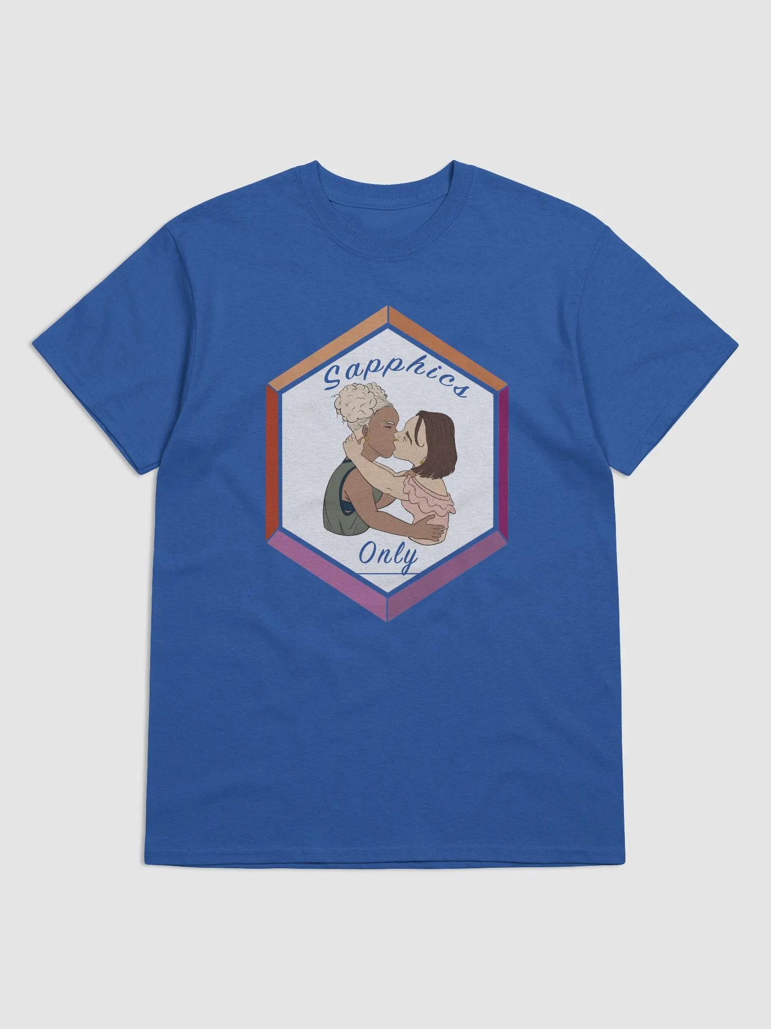 04 Sapphics Only Cotton Tee product image (2)