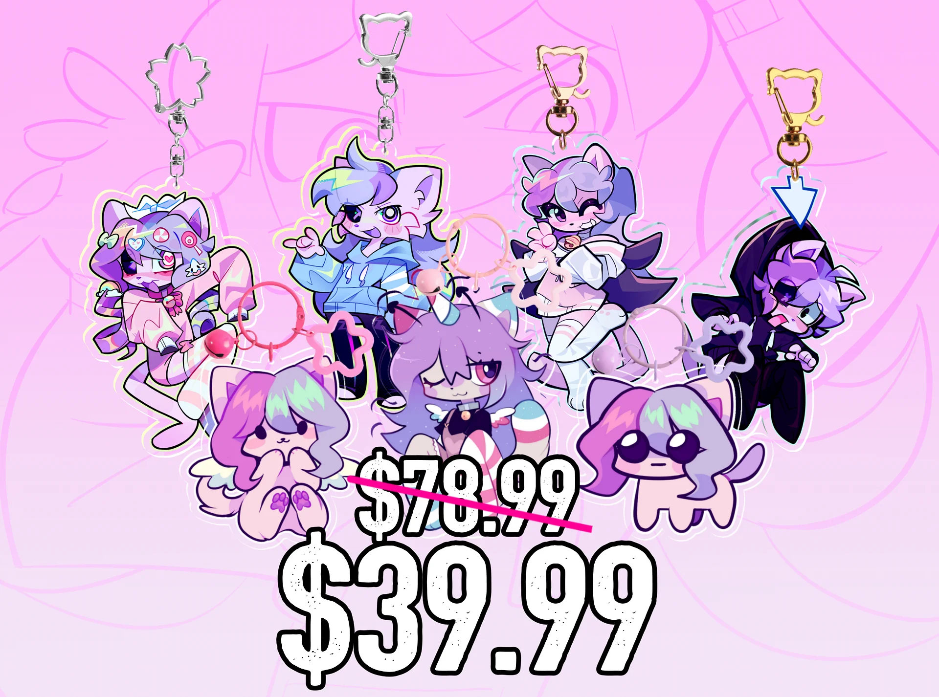 ULTIMATE ASH KEYCHAIN BUNDLE product image (1)