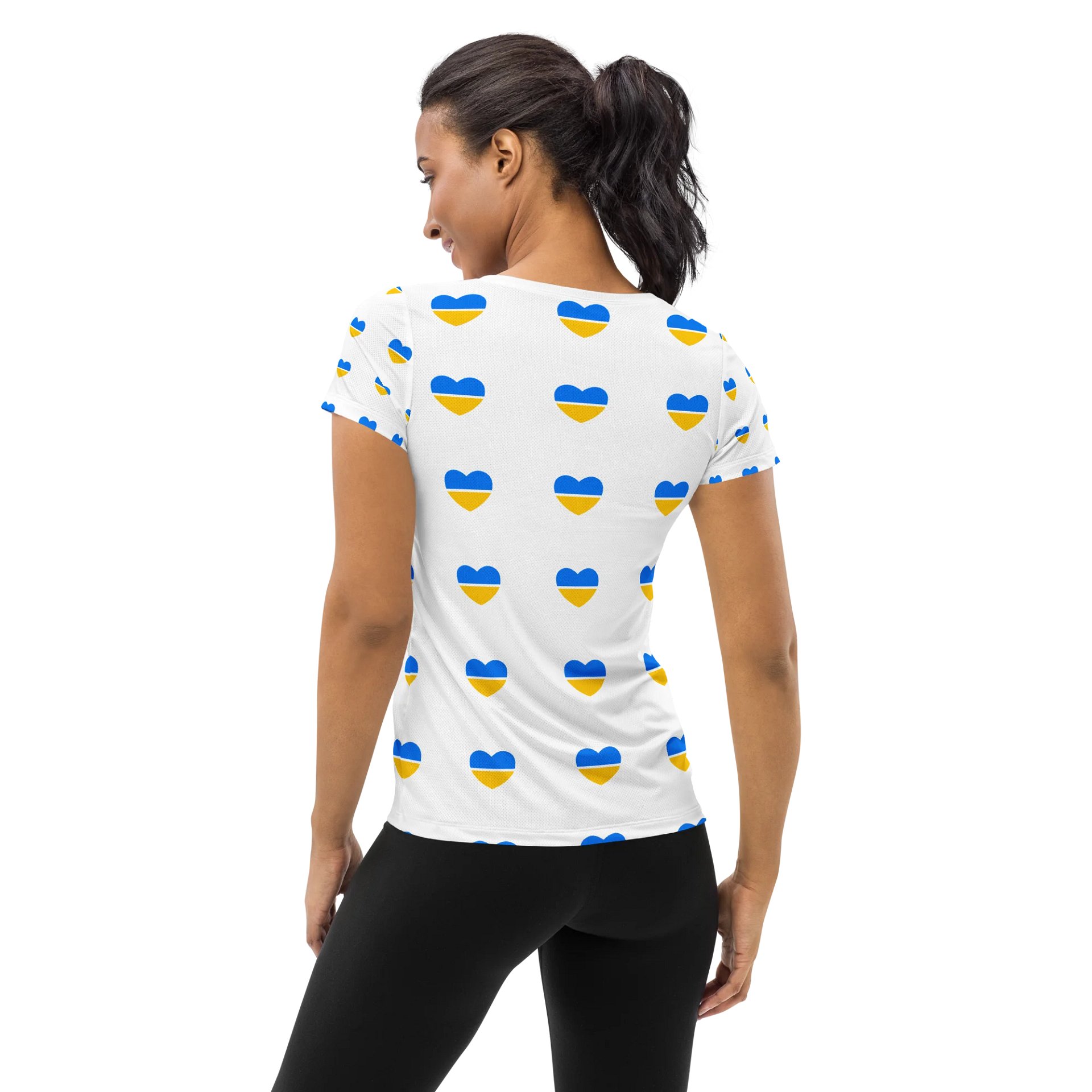 Hearty Grid Women's Athletic Tee product image (2)