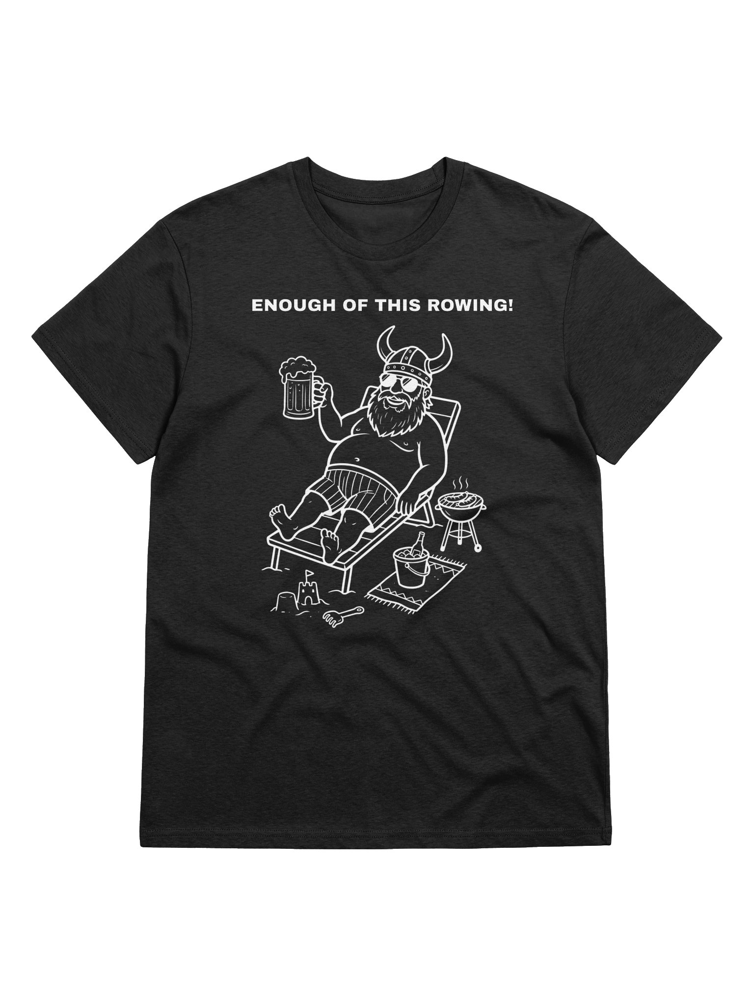 Enough of this rowing - unisex t-shirt z bawełny organicznej product image (1)