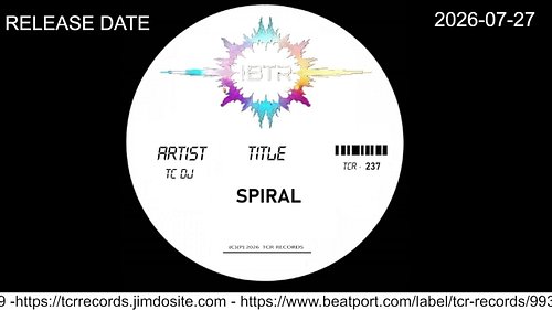 We've just released our new album: Spiral
A Spiral
B Dural
C Trial
Produced : TC Dj
Writers : Luciano Capuano
Mastering & Mas...