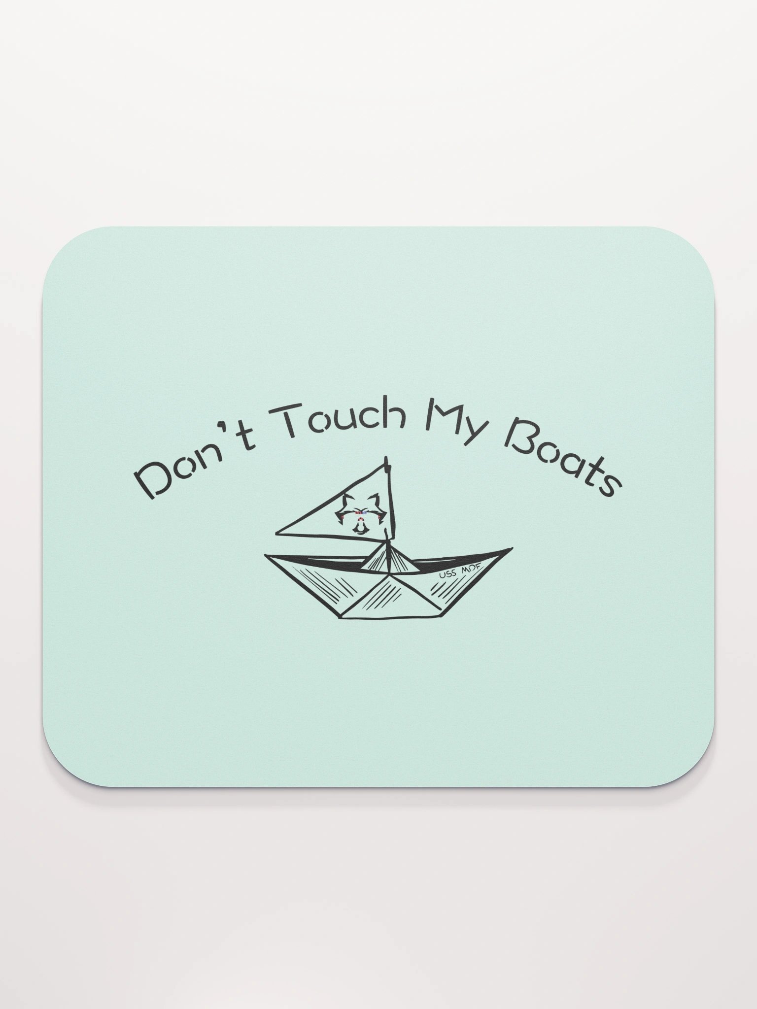 Don't Touch My Boats Mouse Pad product image (2)