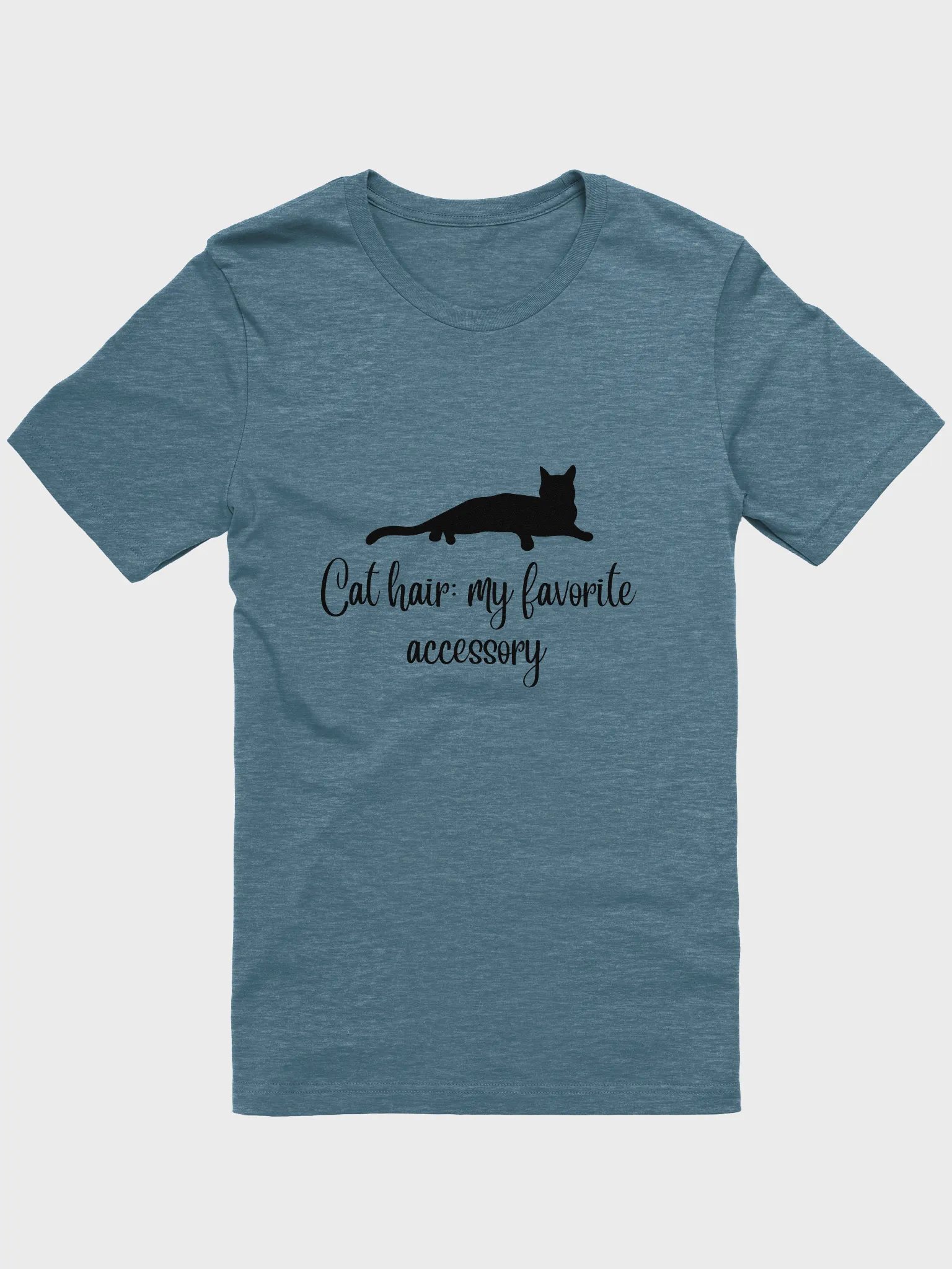 Cat hair: my favorite accessory T-Shirt product image (1)