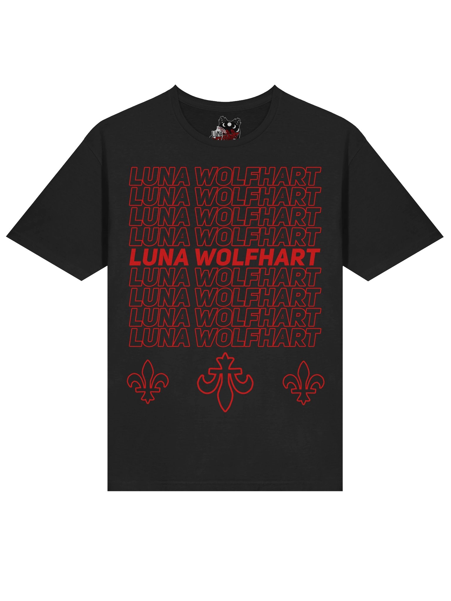 Red Outline T-Shirt product image (3)