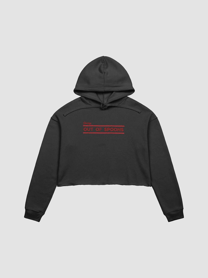 Out of S[poons] Crop Hoodie product image (1)