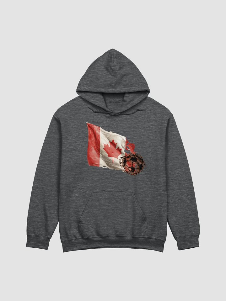 Canada Flag Soccer Football Ball Hoodie product image (1)