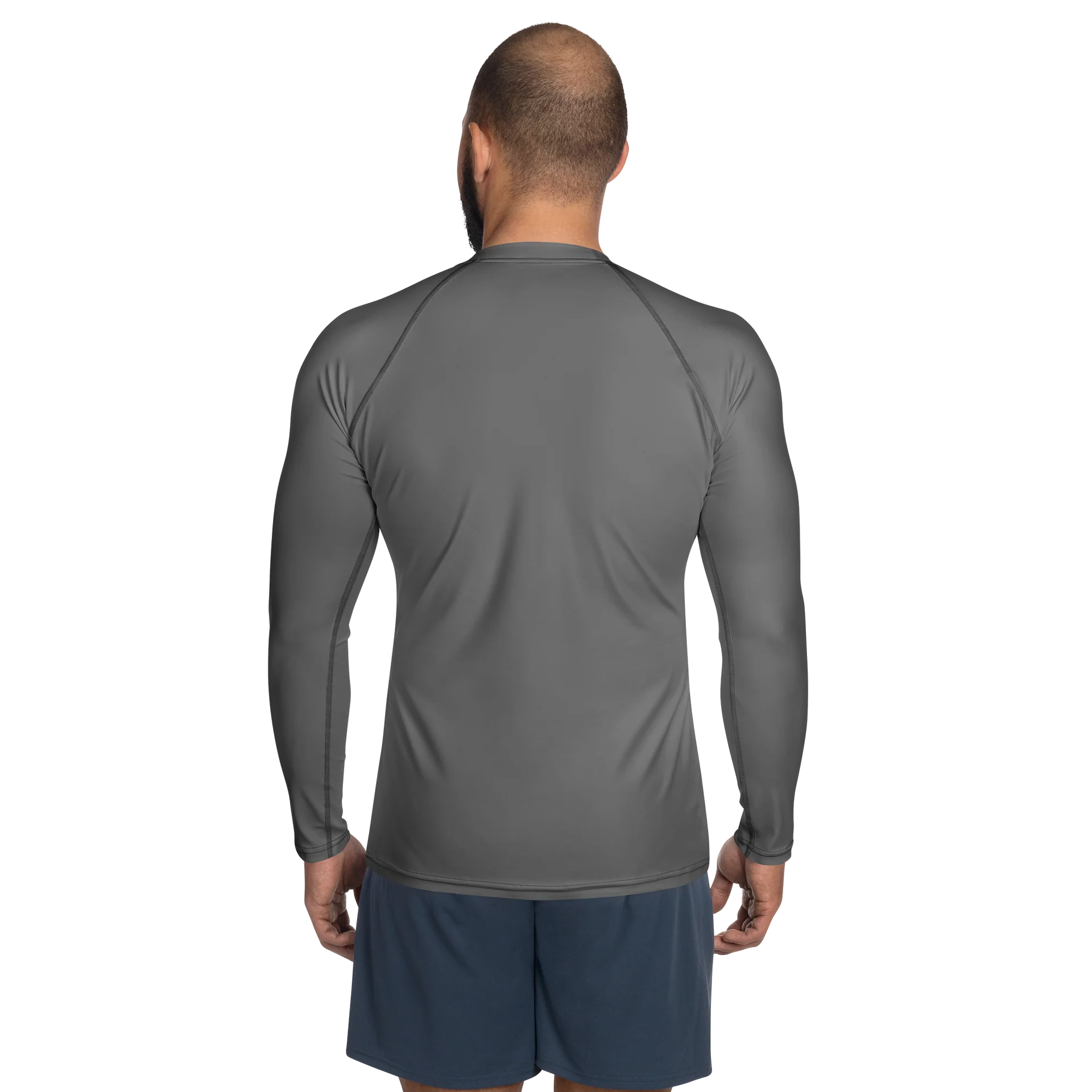 Vegas Low Limit Men's Rash Guard - Grey product image (2)