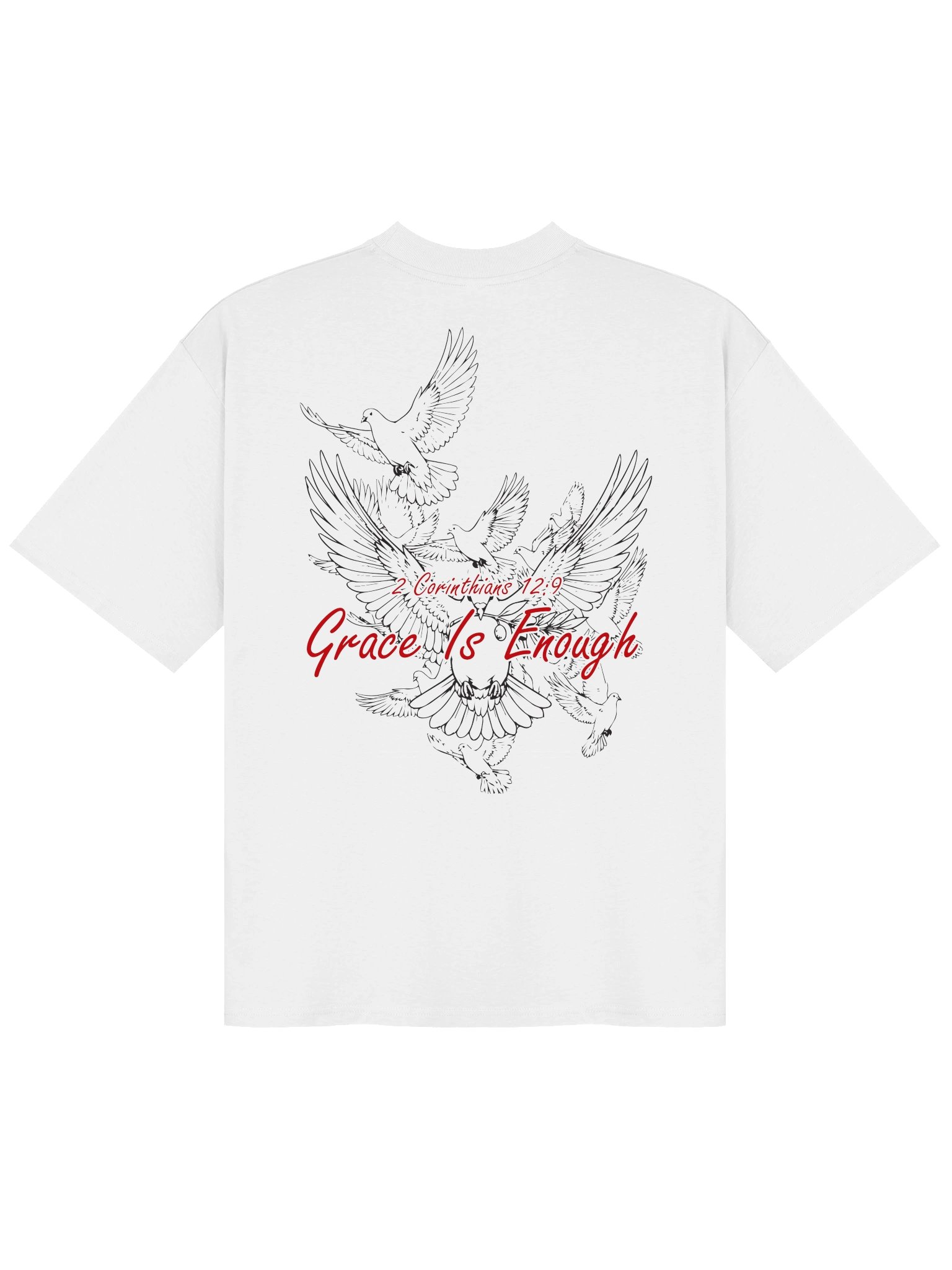 'GRACE IS ENOUGH' Oversized Tee product image (2)