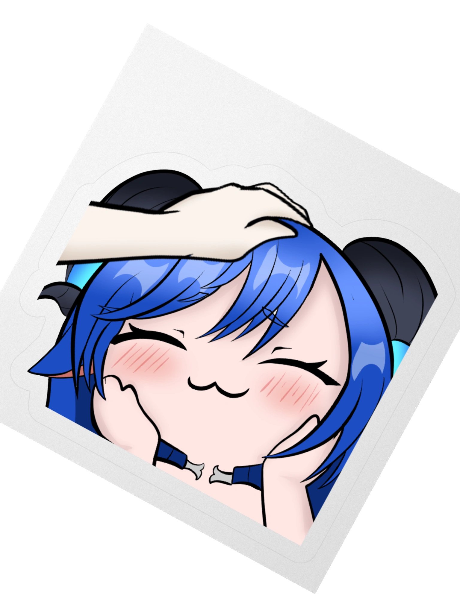 Aqwamog Headpat Sticker product image (2)